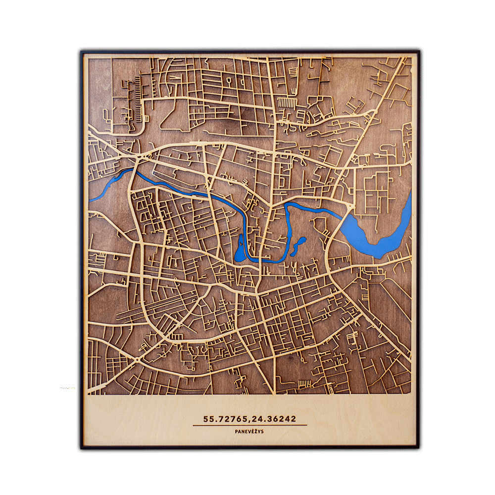 medinis-3d-zemelapis-panevezys-alu Medinis Panevėžio žemėlapis